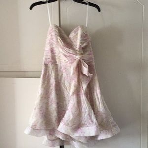 ABS COLLECTION! dress wedding guest 6 pristine new marchesa 14.5 26.5 Drop Bust